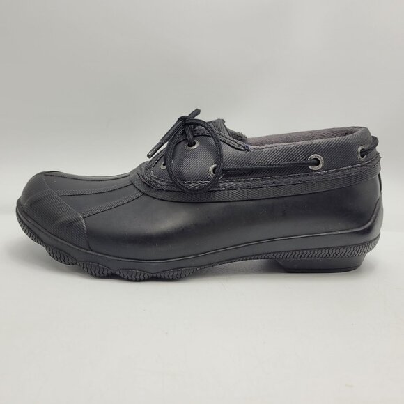 Sperry Top Sider Womens Duckling Boots Waterproof Rubber Rain Size 7 Duck Shoe - Picture 8 of 16